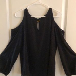 Calvin Klein open shoulder top